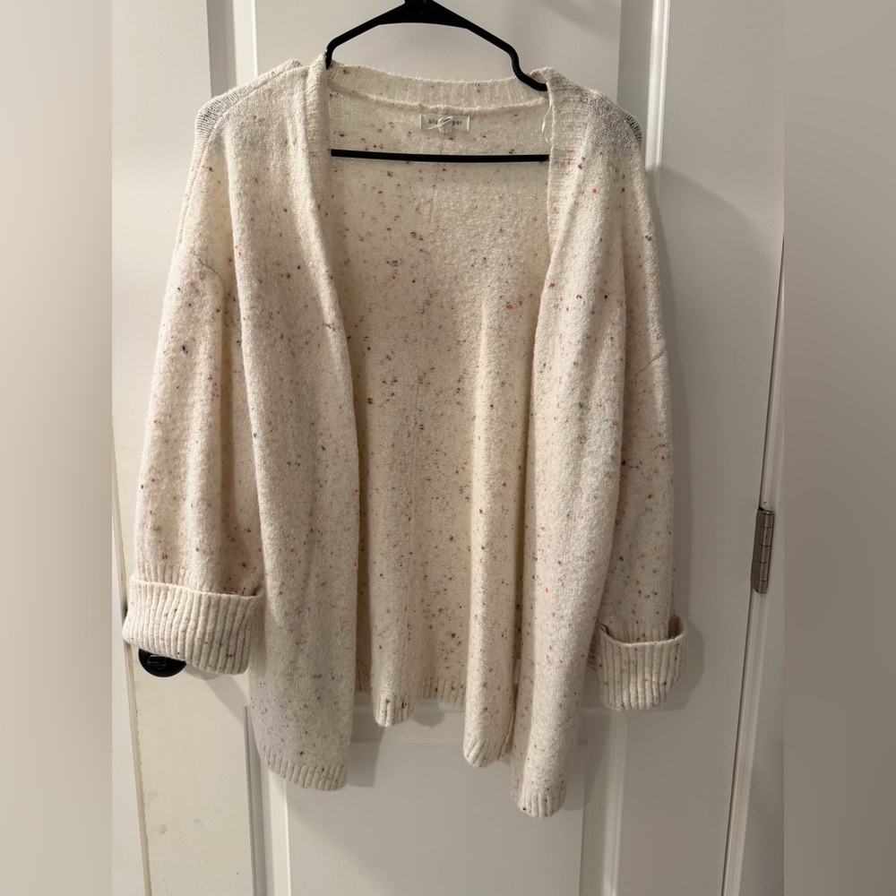 Cozy Cream Speckled Women's Sweater